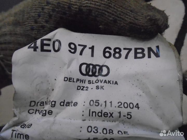 Проводка двери задней правой Audi A8 D3 2002-2010