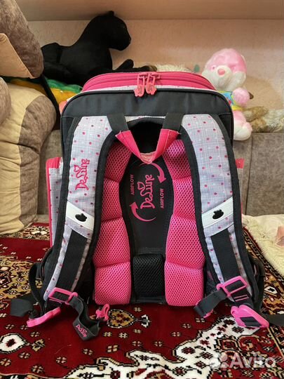 Рюкзак школьный для девочки Delune