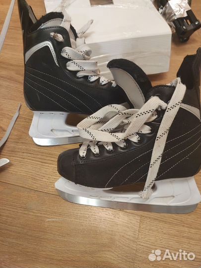 Коньки хоккейные