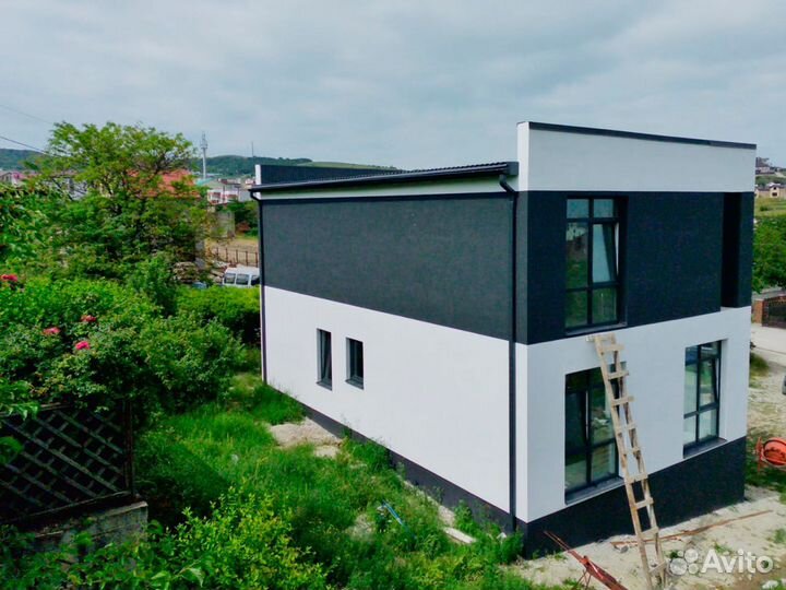 Дом из керамзитобетонных блоков 