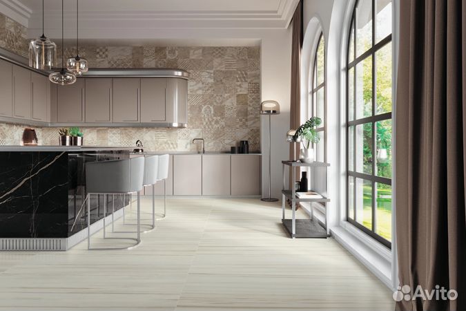 Плитка керамогранит 160x80 белый