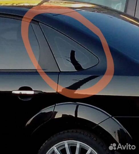Стекло уголок левый ford focus 2