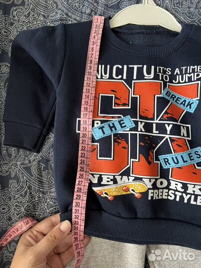 Смортивный костюмдля мальчика 92 двойня