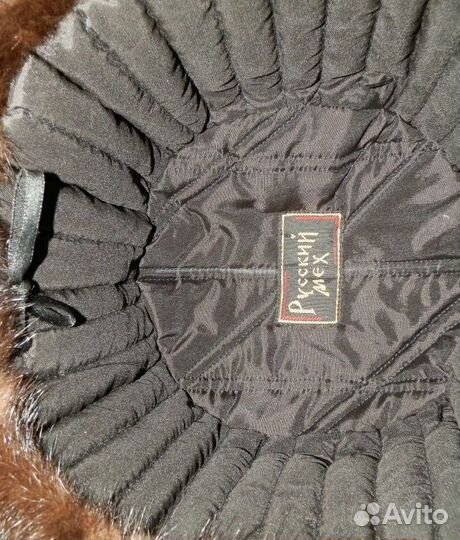 Шапка норковая