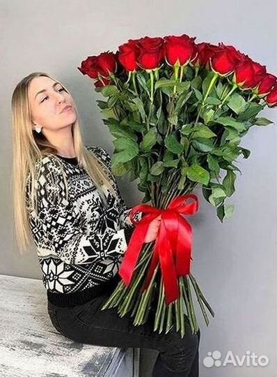 Букет роз 101 роза 51 роза