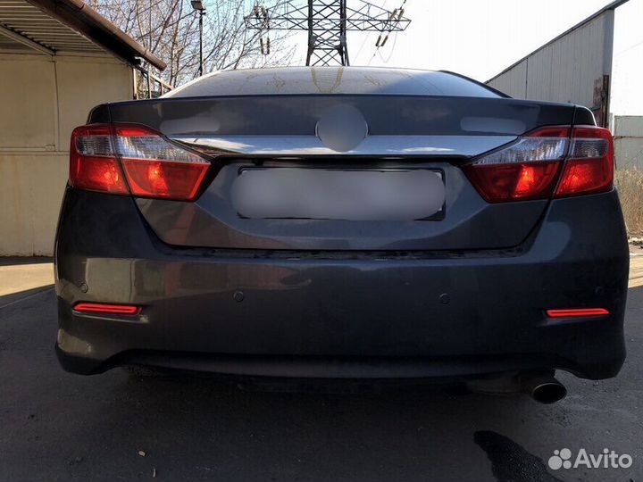 Camry 50 Фонари в задний бампер LED катафоты A2AW4