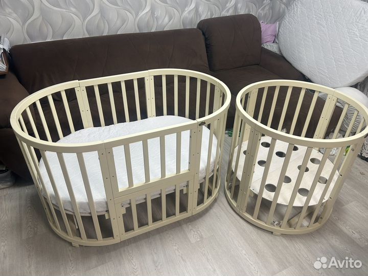 Детская кровать трансформер с маятником