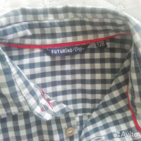 Рубашка для мальчика 128