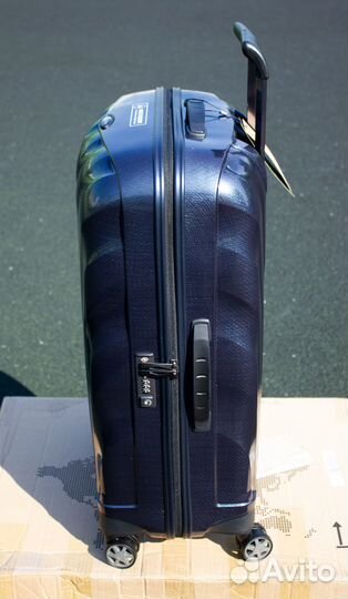 Новый чемодан Samsonite C-lite M синий