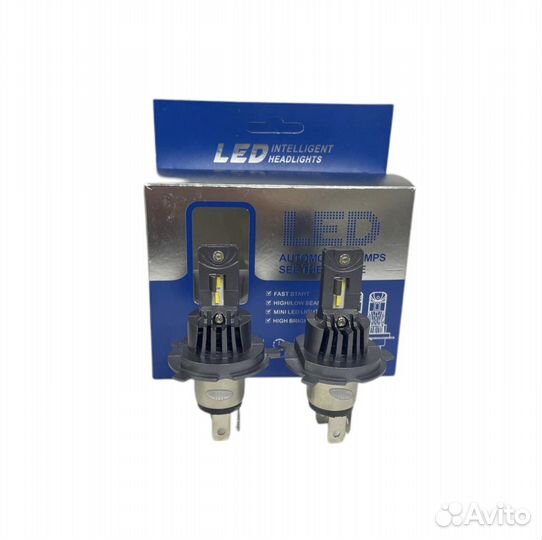 LED лампы H4 4300к 55W для Ford Fusion