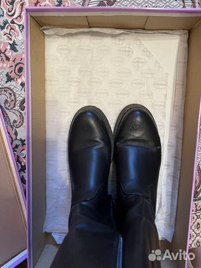 Высокие зимние сапоги 41р