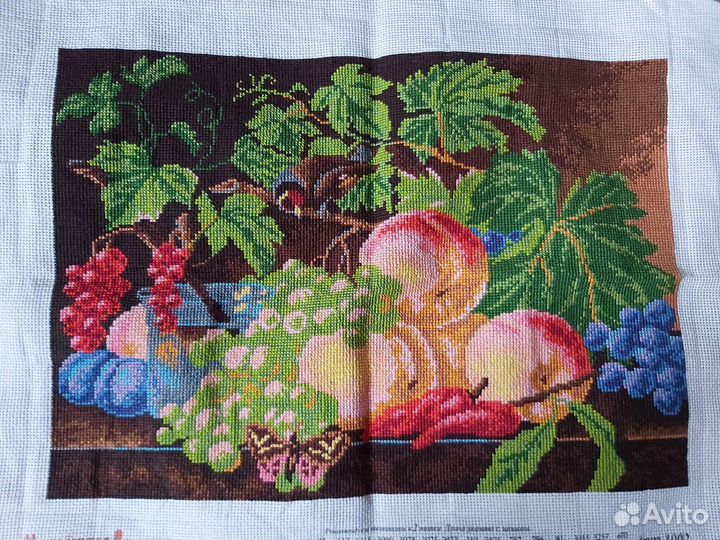 Картина вышитая крестом
