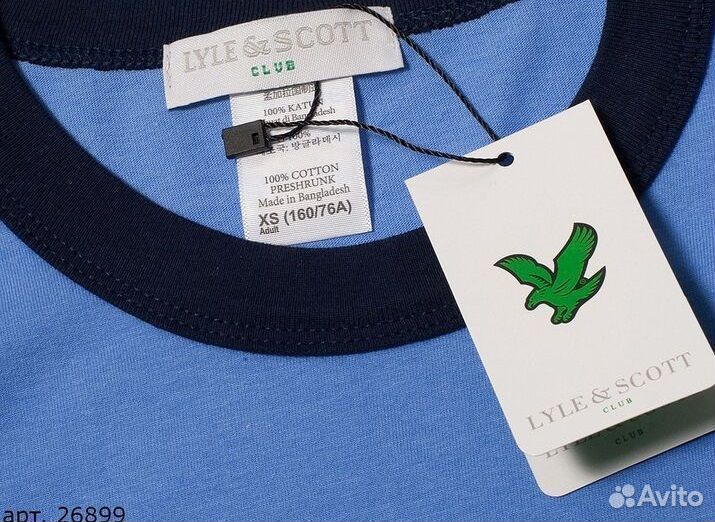 Футболка Lyle Scott Синяя