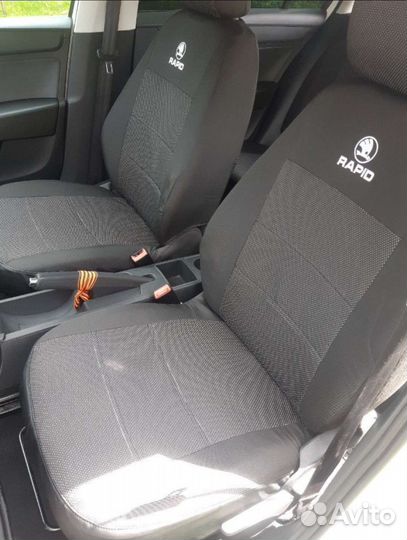 Чехлы на Фольксваген Поло седан, Шкода Рапид новые