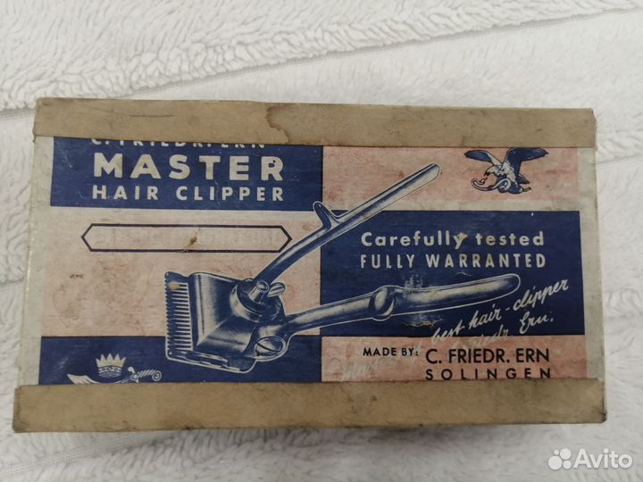 Механическая машинка для стрижки Золинген
