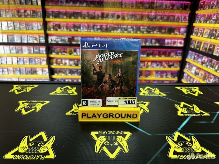 Jagged Alliance Rage PS4 Новый Диск
