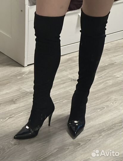 Сапоги ботфорты Prialpas Gomma 39-40 размер