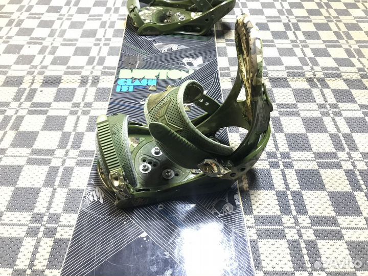 Сноуборд комплект Burton Clash 151 см