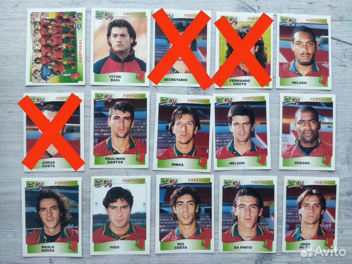 Наклейки Panini Europa 96. Europe-96