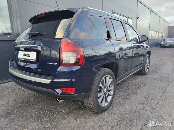 Jeep Compass 2.4 AT, 2013, 103 700 км
