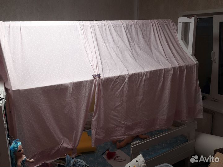 Детская кровать домик бу