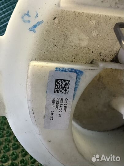 Бензонасос на мерседес w212