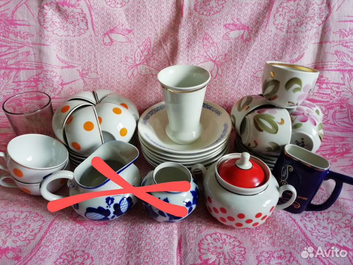 Советская посуда столовая