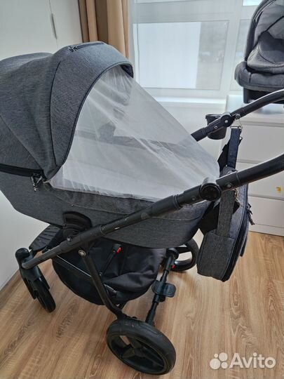 Коляска 3 в 1 adamex reggio