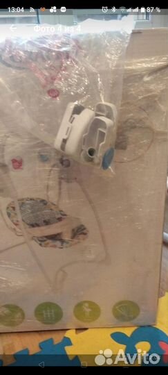 Электронные качели для новорождённых