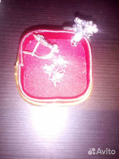 Гарнитур серьги + кольцо jenavi