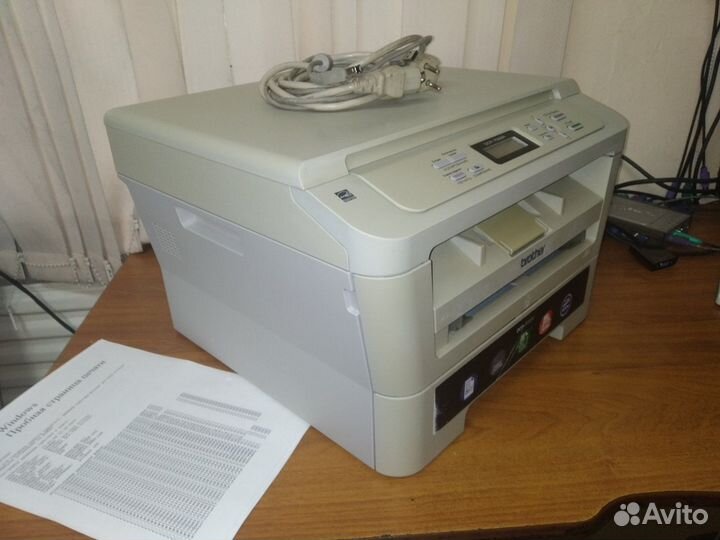 Лазерное Мфу Brother DCP-7055R запр-н хор.сост