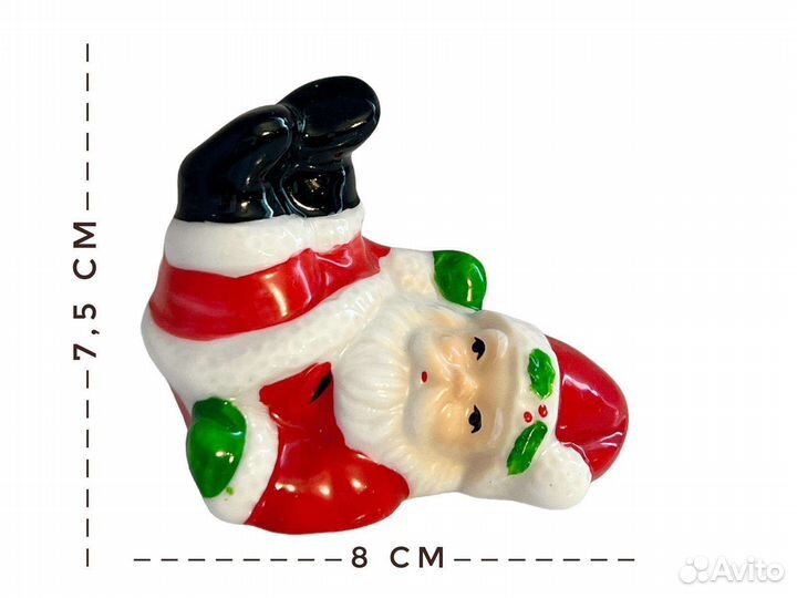 Винтажный набор из шести фарфоровых фигурок