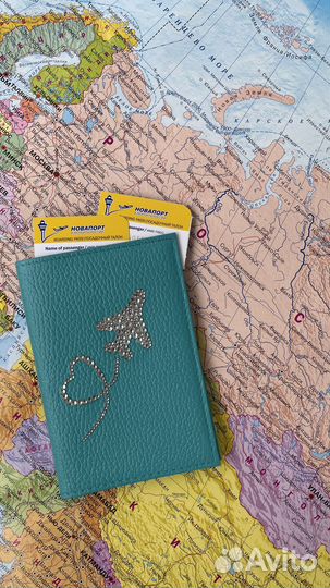 Обложка на паспорт кожа