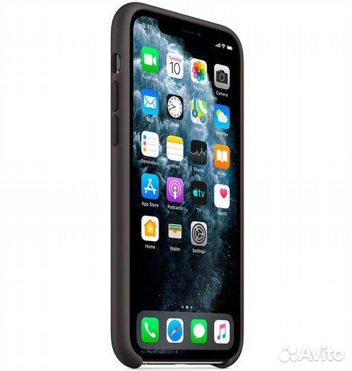 Силиконовый чехол для iPhone 11 PRO черный