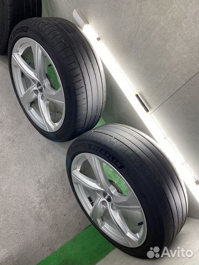Колеса Audi R19 диски оригинал шины Michelin