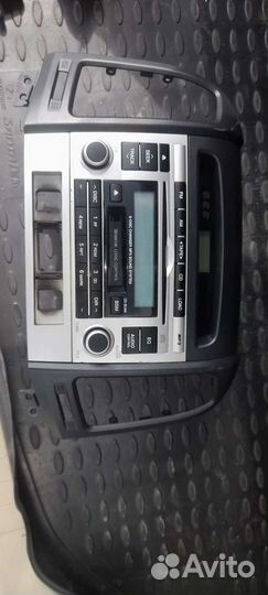Штатная магнитола hyundai Santa fe 2