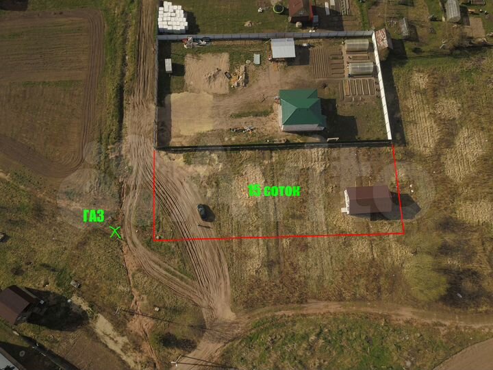 Дом 60 м² на участке 15 сот.