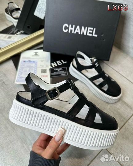 Сандалии Chanel женские premium