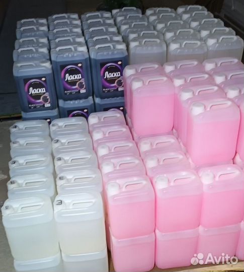 Жидкий порошок и Моющие средства по 5 л