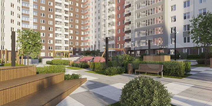 1-к. квартира, 42,2 м², 1/18 эт.