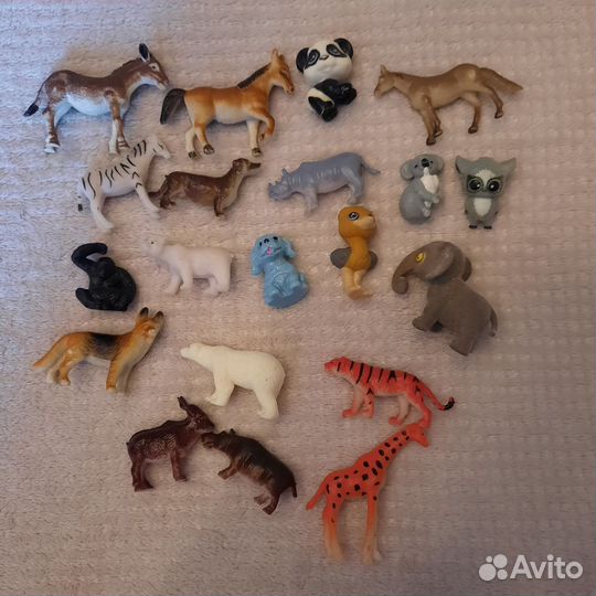 Фигурки животных пакетом
