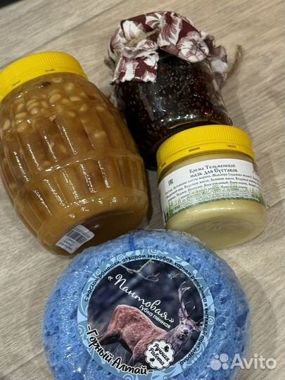 Натуральные продукты горного алтая