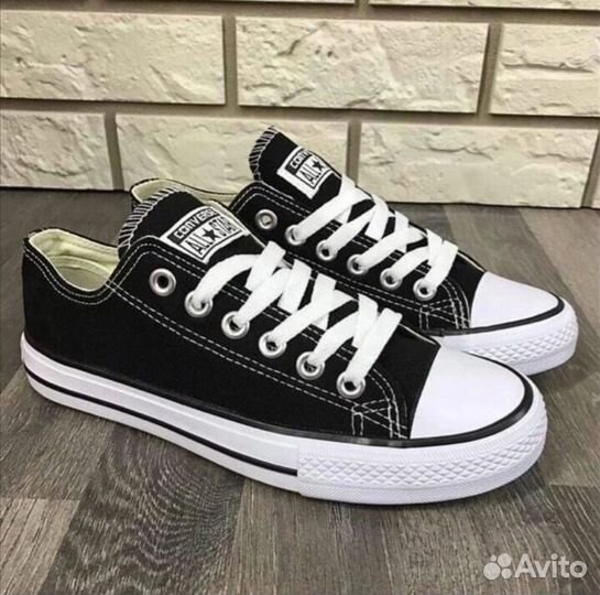 Кеды мужские летние Converse Black