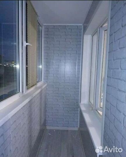 Пластиковый балкон лоджия пвх