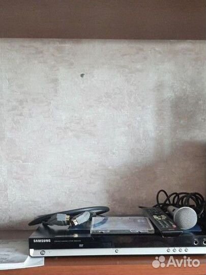 Dvd плеер с караоке samsung