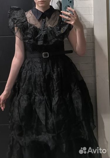 Костюмы косплей Уэнсдей Аддамс