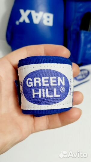 Боксерские перчатки BAX Ppb10. Натуральная кожа