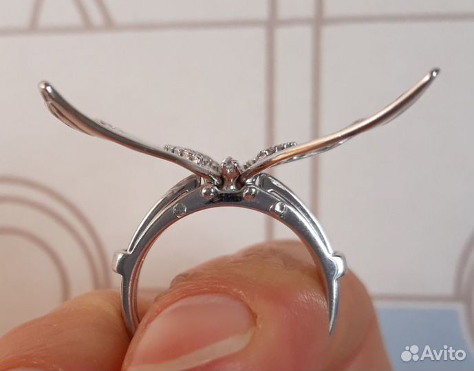 Кольцо Sokolov серебро 925, р-р 18 с биркой, новое