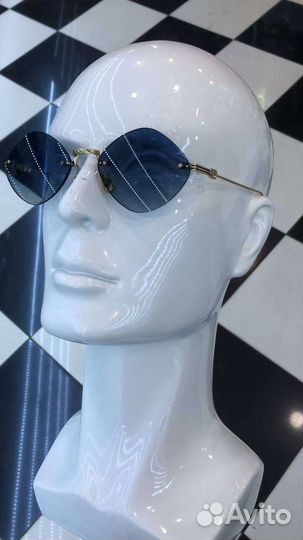 Солнцезащитные очки Chrome Hearts Diamond Dog