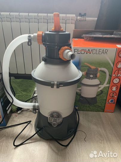 Песочный фильтр для бассейна,фильтр-1100-66.000L